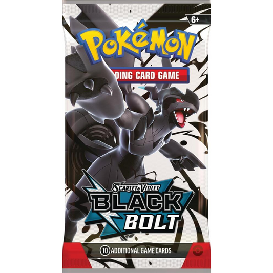 Buy Pokemon Black Bolt Booster Packs Online at My TCG with competitive pricing and fast shipping