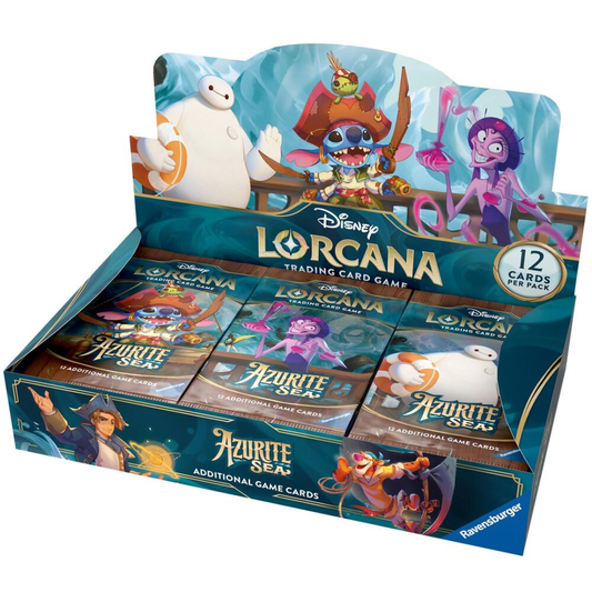 Buy Disney Lorcana Azurite Sea Booster Boxat My TCG with competitive pricing and fast shipping