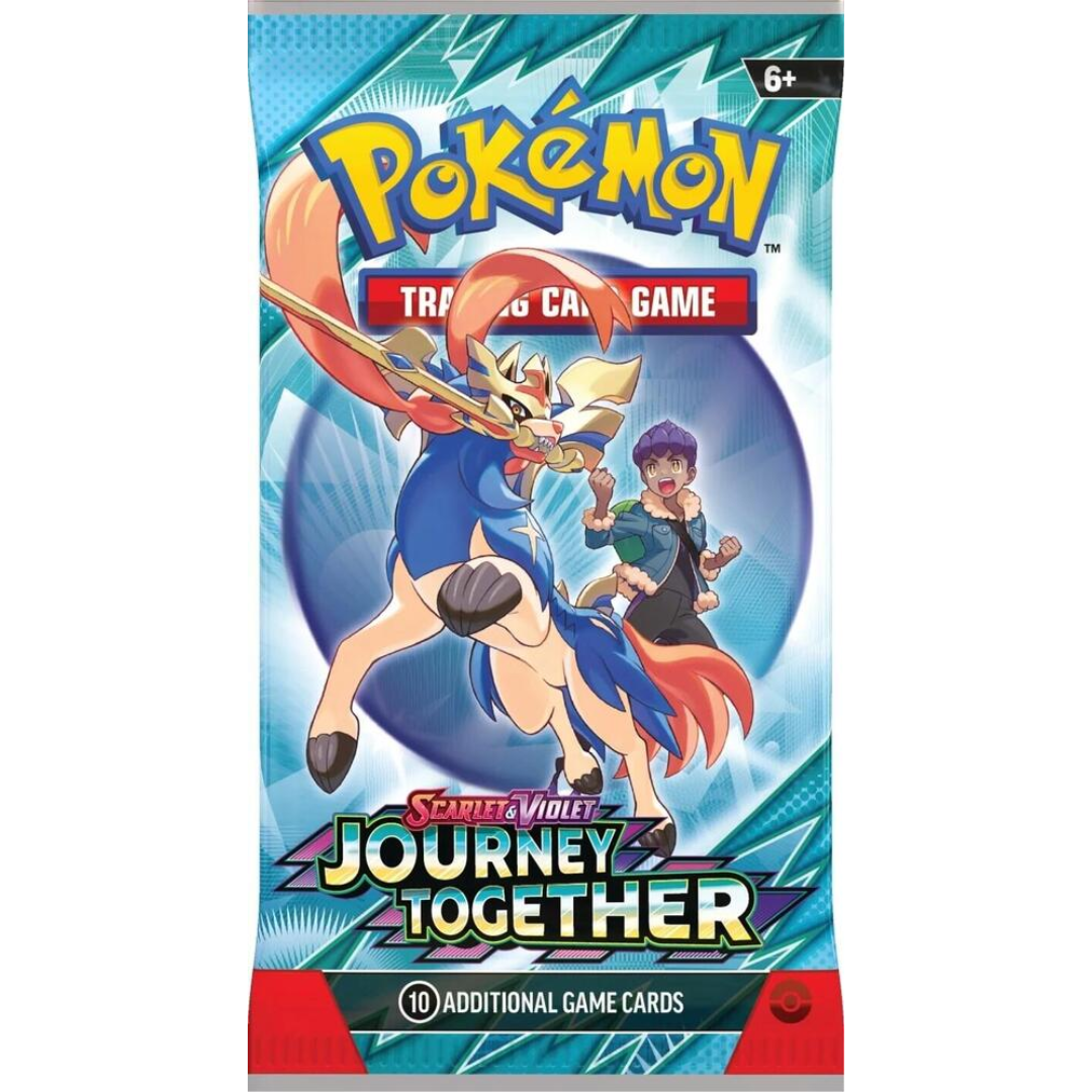Buy Pokémon Scarlet & Violet Journey Together Booster Pack at My TCG with competitive pricing and fast shipping