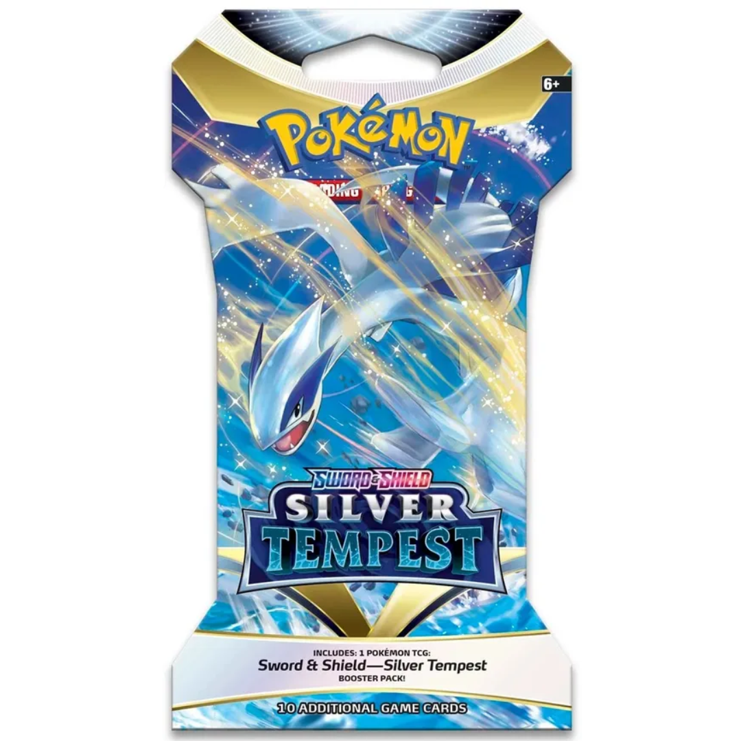 silver tempest booster box uk Pokémon Sword & Shield Silver Tempest Sleeved Booster Pack – My TCG