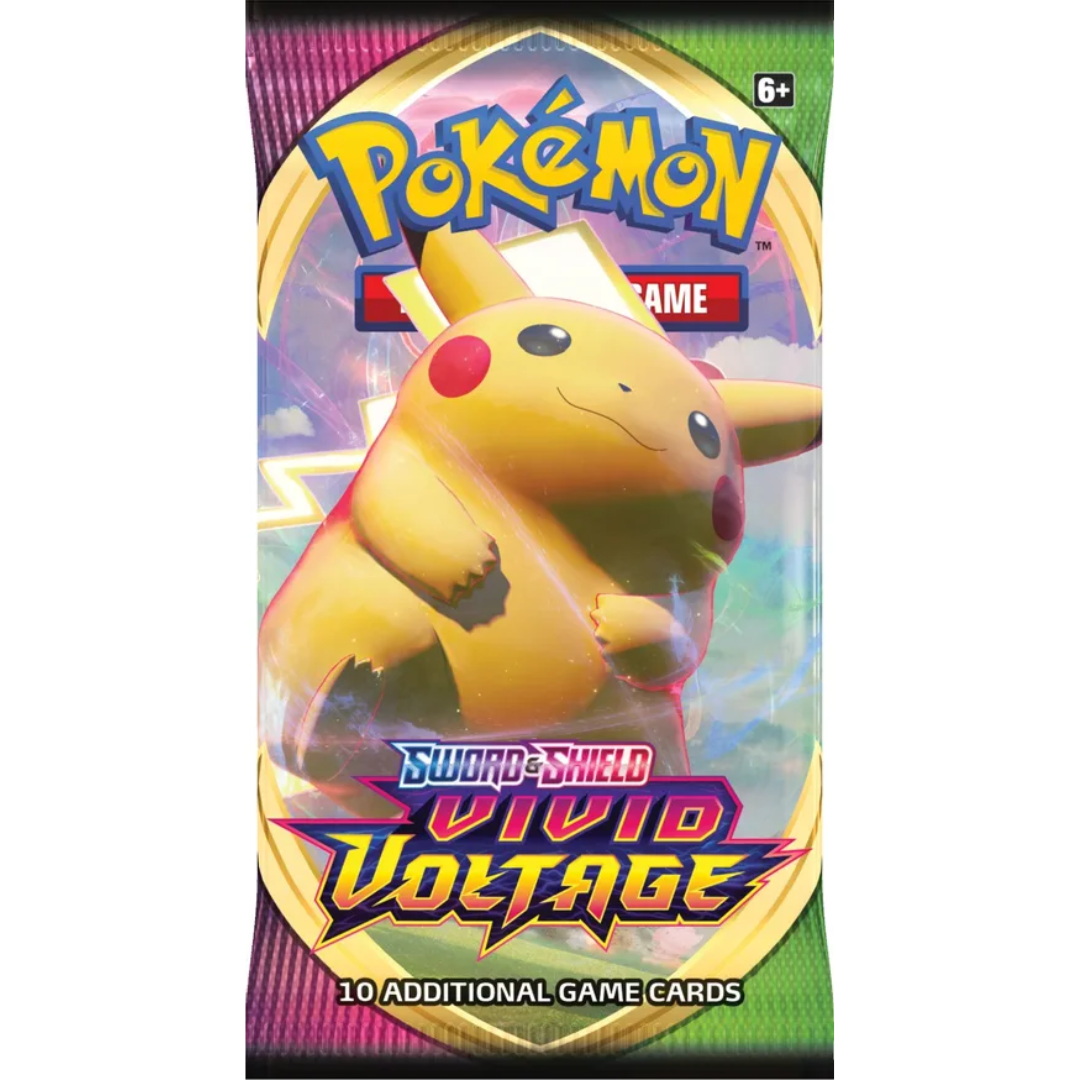 Buy Pokémon Sword & Shield Vivid Voltage Booster Pack Online at My TCG with competitive pricing and fast shipping