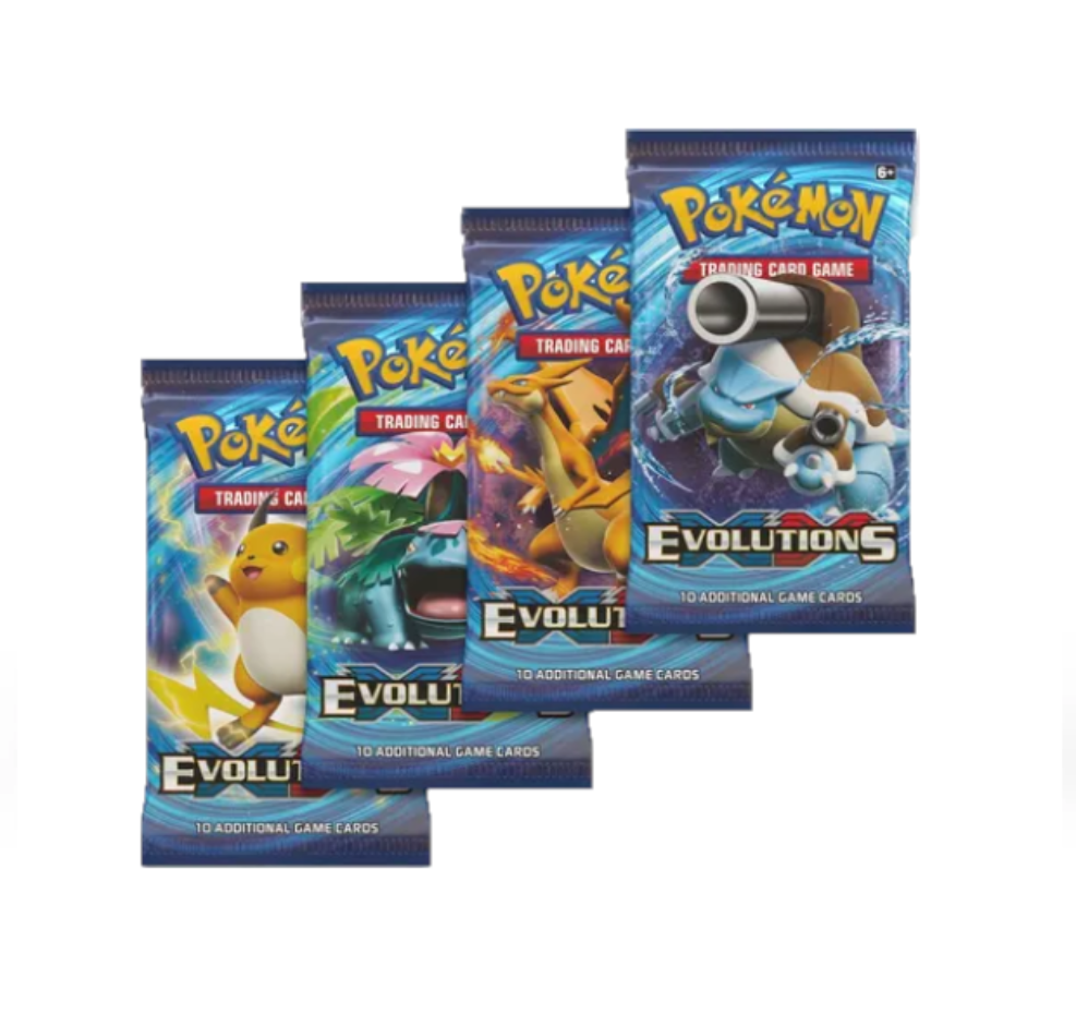 Pokmon - XY - Evolutions - Booster Pack (4 x Art Set) My TCG Pokmon - XY - Evolutions - Booster Pack (4 x Art Set) My TCG