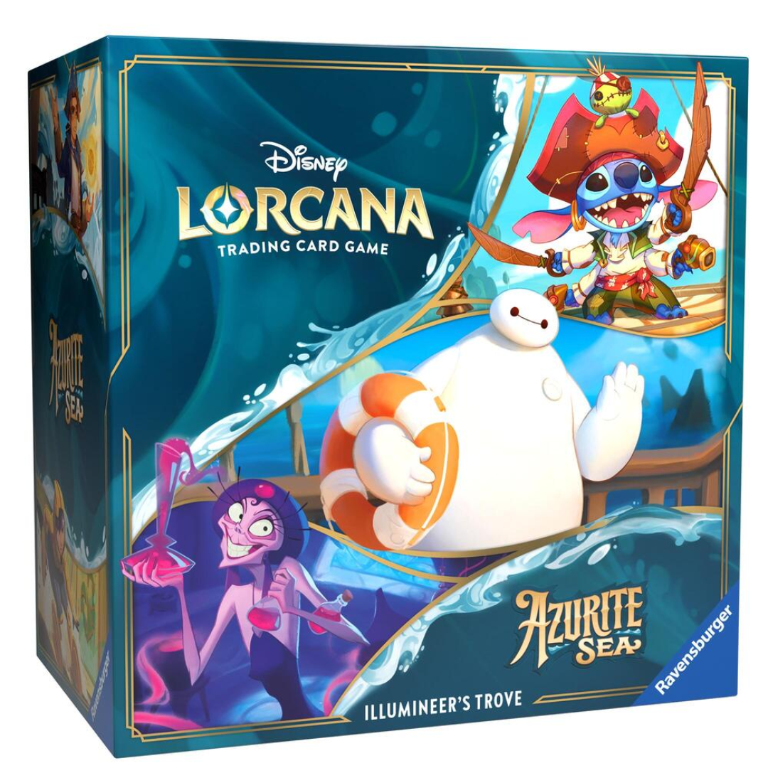 Disney Lorcana Azurite Sea trading card game product