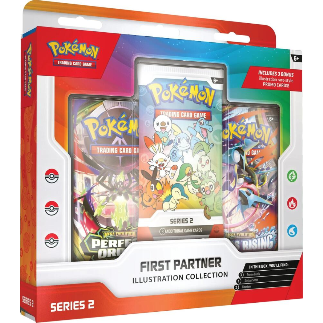 Pokémon TCG First Partner Illustration Collection Series 2 sealed collection box