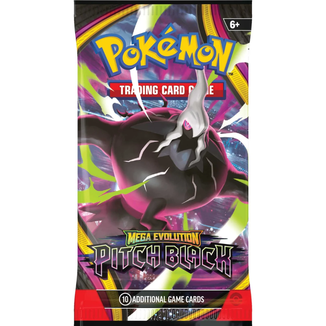 Pokémon TCG Mega Evolution Pitch Black Booster Pack sealed product