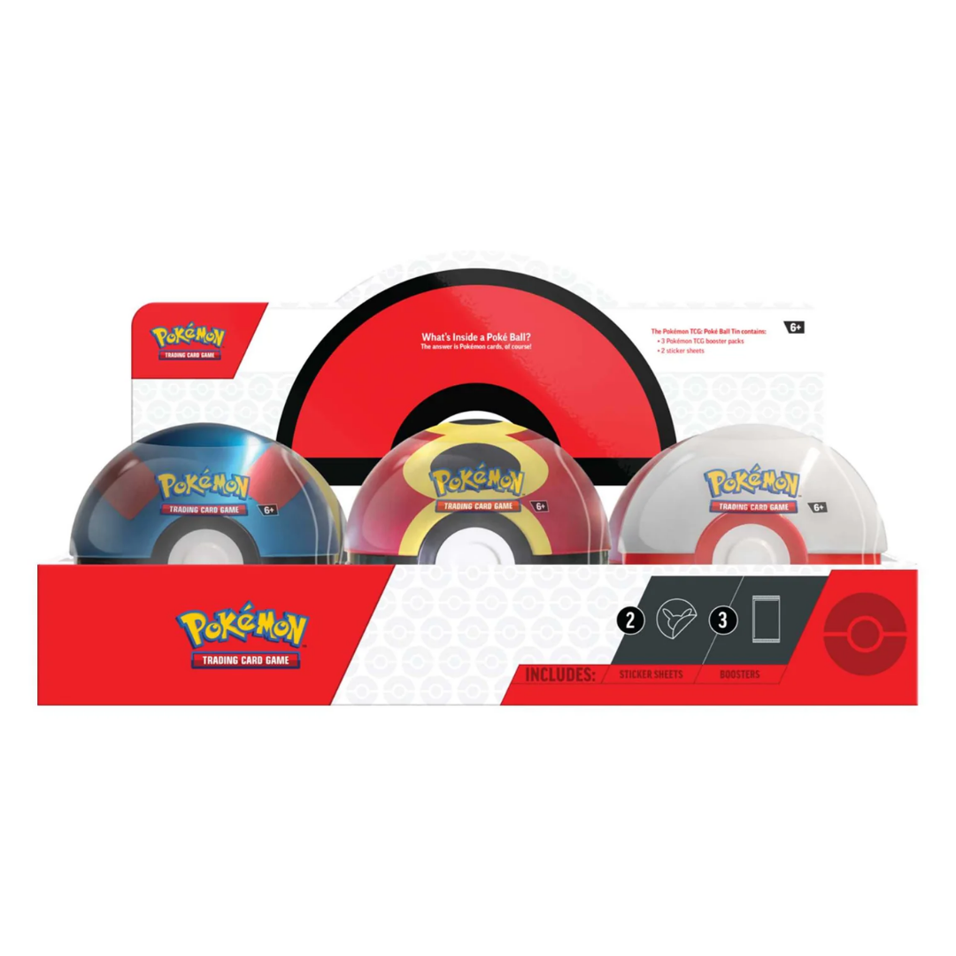 Pokémon Poké Ball Tin 2025 sealed Pokémon Trading Card Game product
