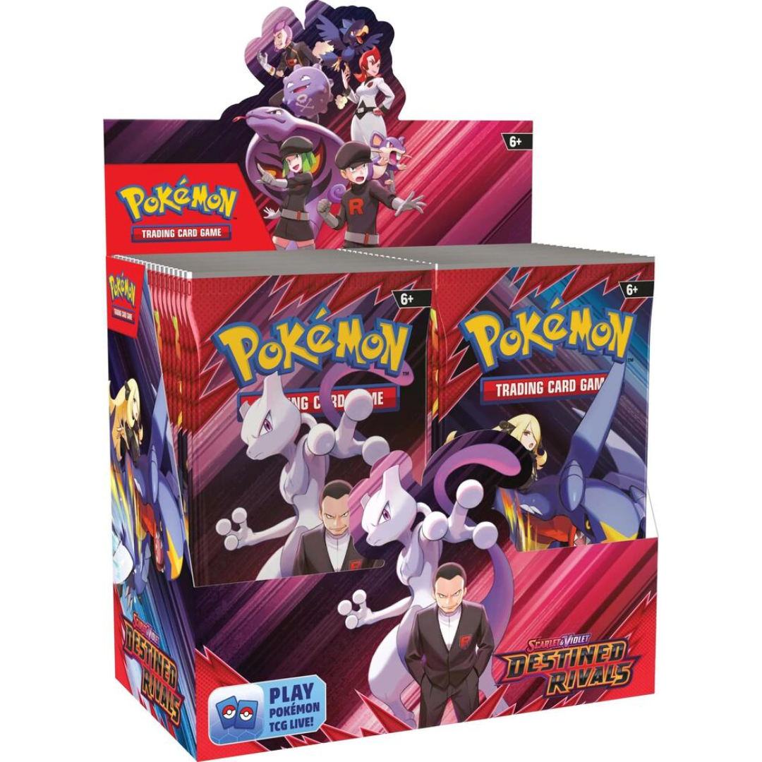 Pokémon Scarlet and Violet Destined Rivals Booster Box sealed Pokémon TCG product