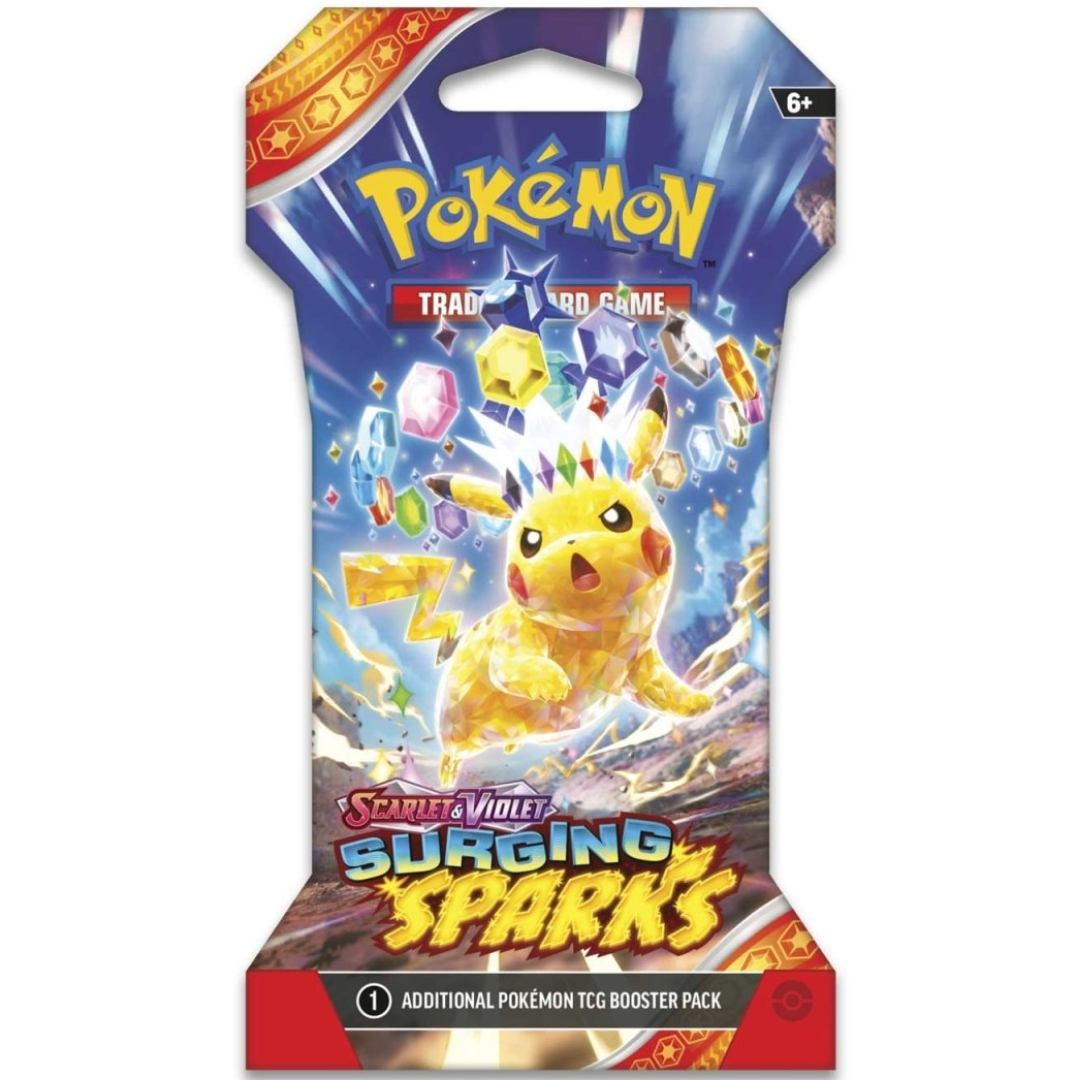 Pokémon TCG Scarlet & Violet Surging Sparks Sleeved Booster Pack
