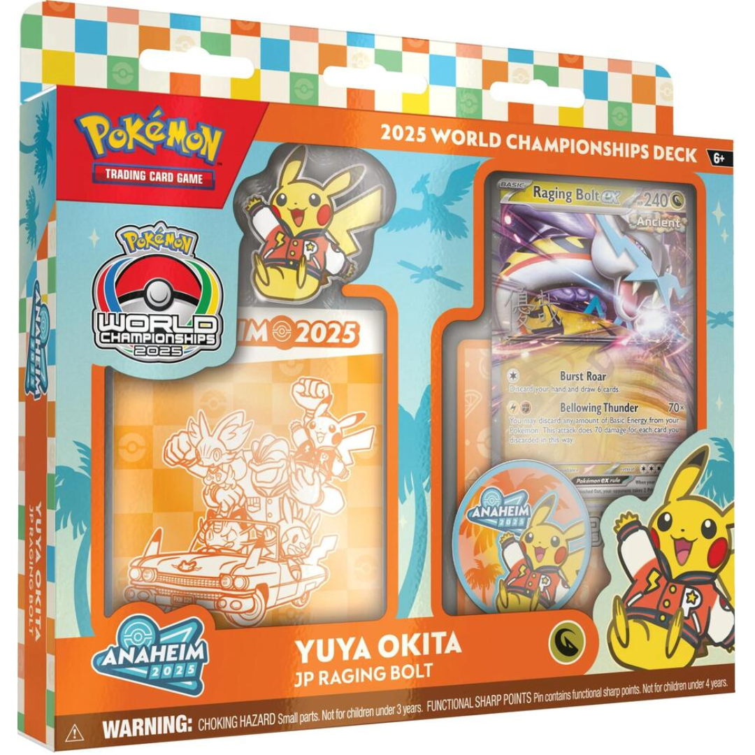 Pokémon TCG World Championship Decks 2025 Yuyu Okita sealed deck product