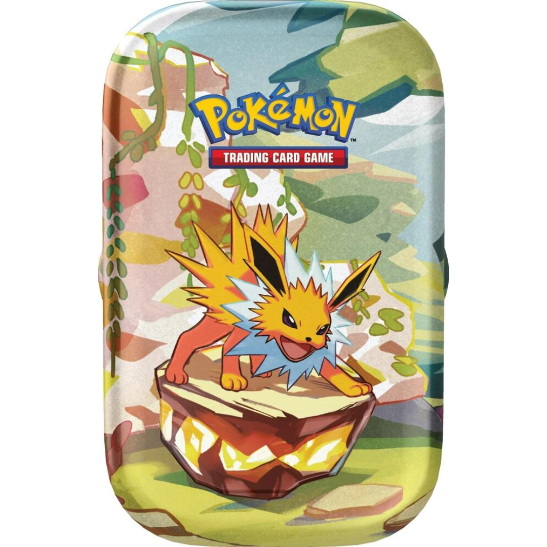 Prismatic Evolutions Mini Tin Jolteon sealed Pokémon TCG product