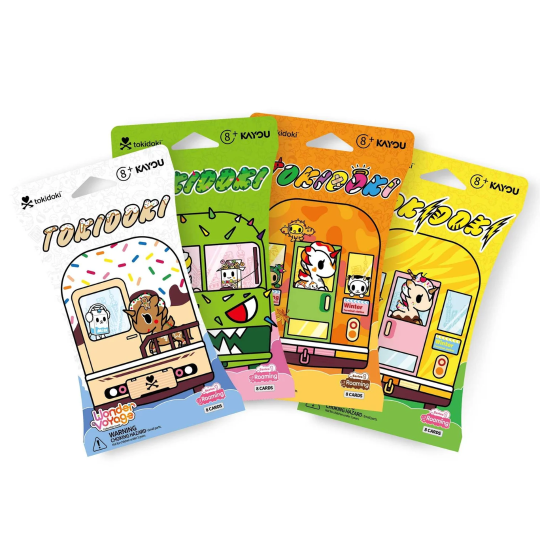 tokidoki Wonder Voyage Roaming Edition Blister sealed collectible card product
