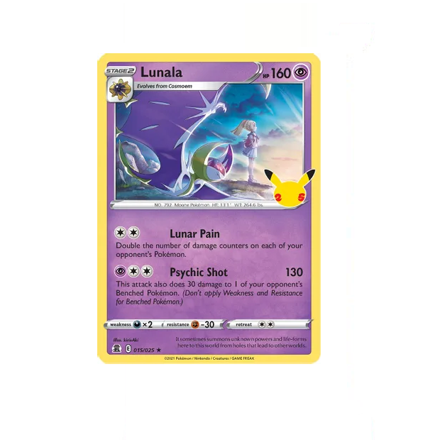 Pokémon - Celebrations Classic Collection - Lunana - 015/025