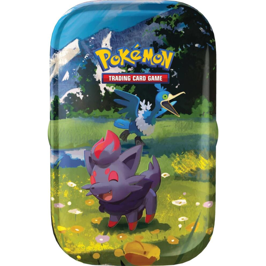 Pokémon Mega Evolution: Ascended Heroes Mini Tin – Zorua & Cramorant