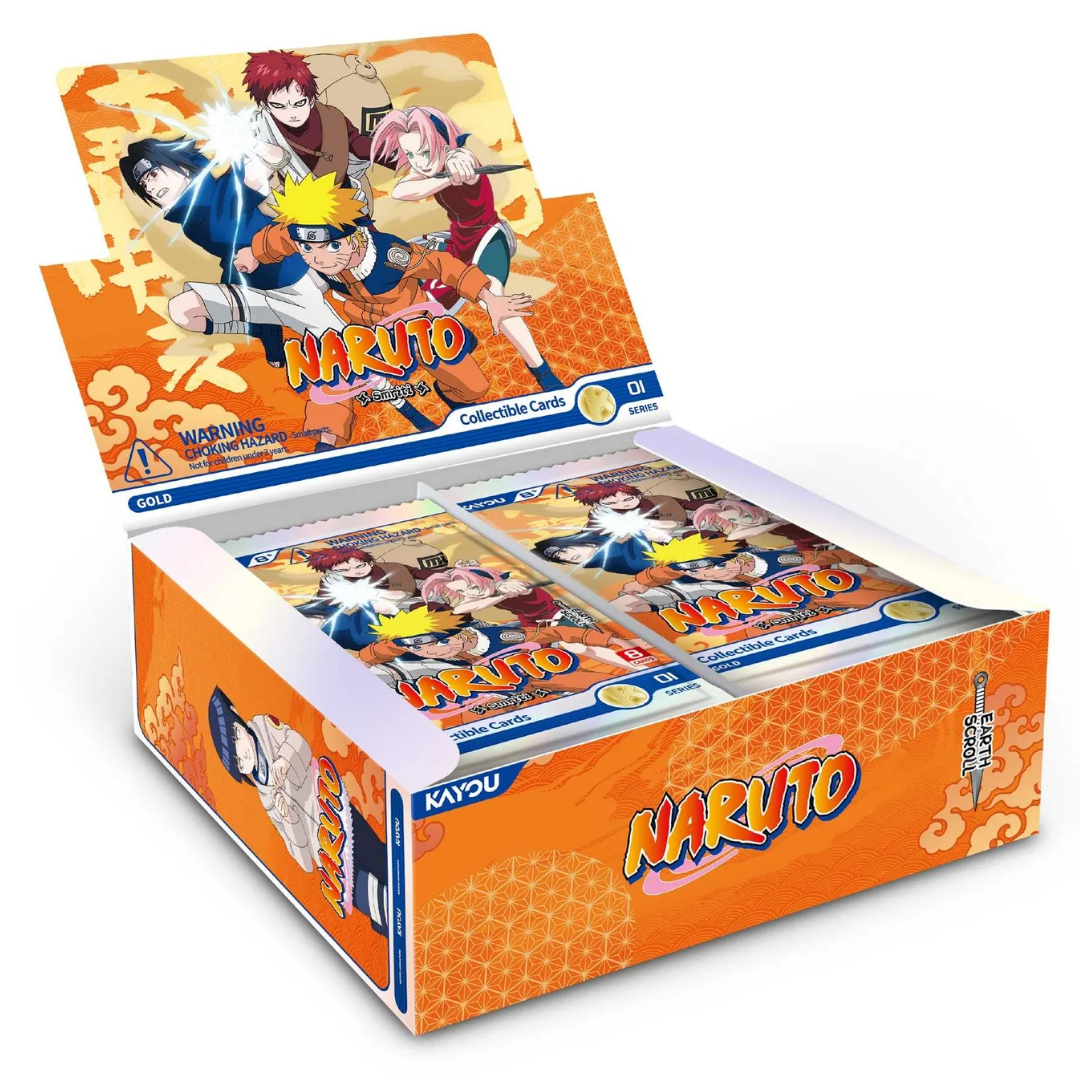 NARUTO Smriti Collectible Cards Earth Scroll Foil Box sealed collectible card product