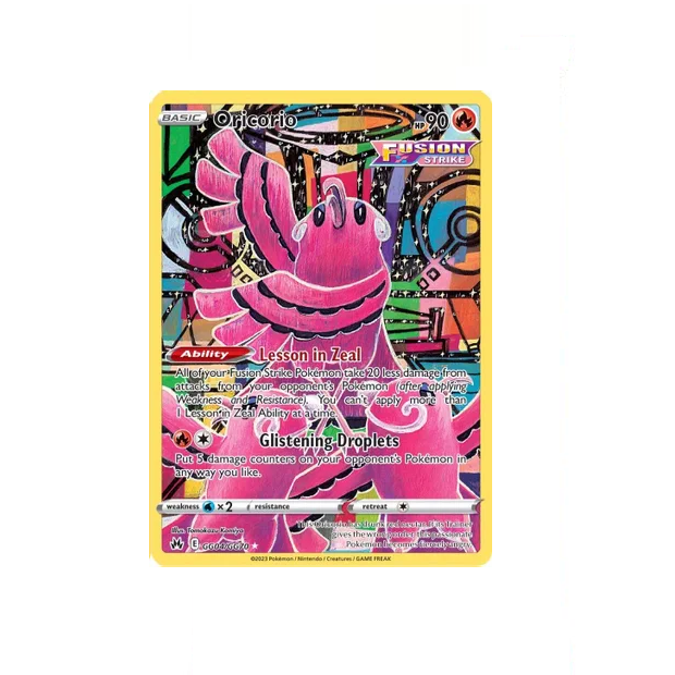 Pokémon - Crown Zenith - Oricorio - GG04/GG70