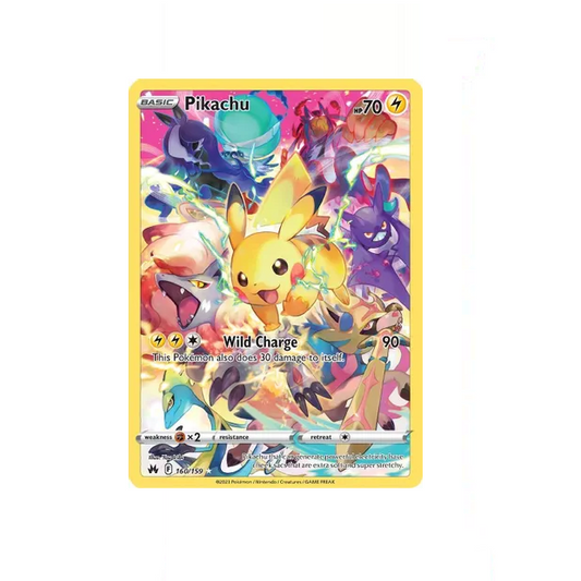 Pokémon - Crown Zenith - Pikachu - 160/159