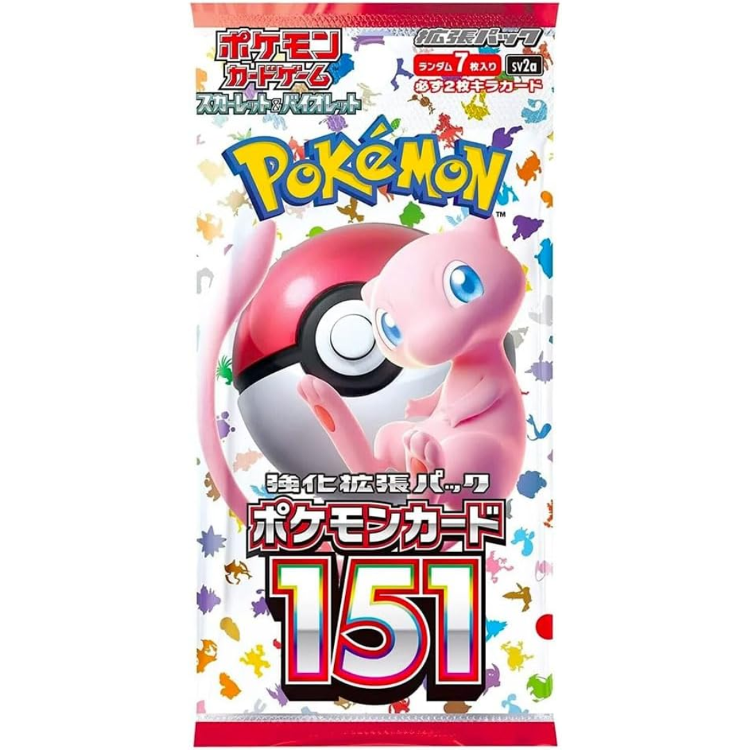 Buy genuine Pokémon Scarlet & Violet 151 Japanese Booster Pack Online at My TCG with competitive pricing and fast shipping