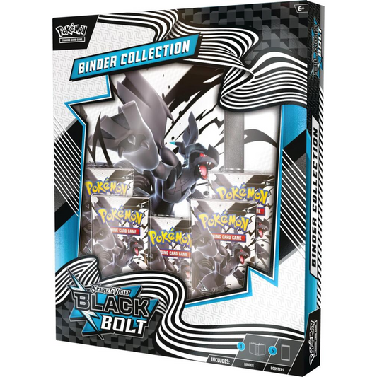 Buy Pokémon Scarlet & Violet Black Bolt Binder Collection Online at My TCG with competitive pricing and fast shipping