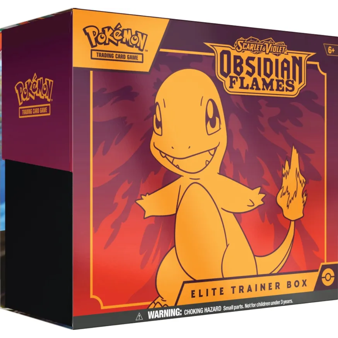 Buy Pokémon Scarlet & Violet Obsidian Flames Elite Trainer Box Online at My TCG with competitive pricing and fast shipping