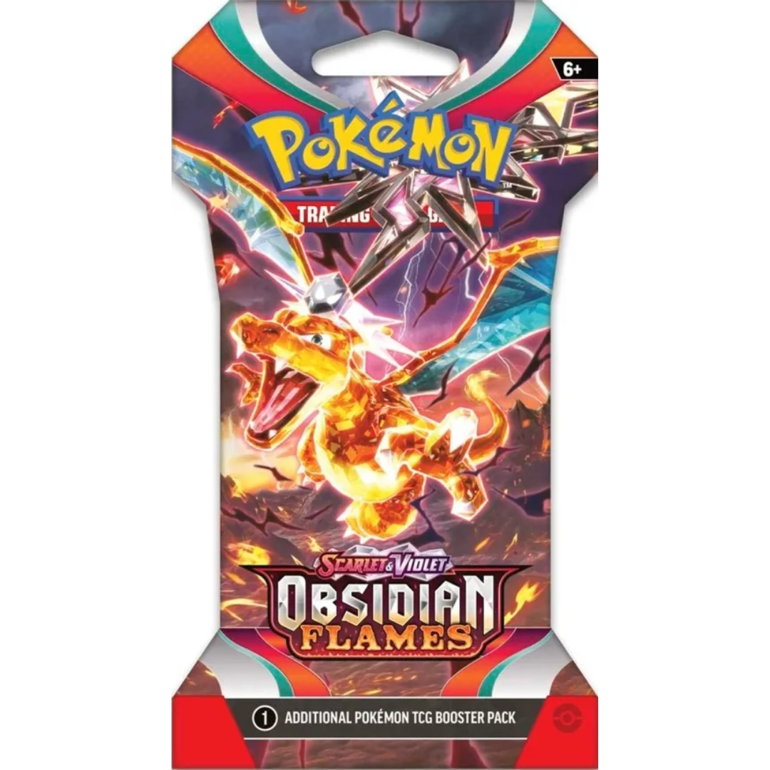 Buy Pokémon Scarlet & Violet Obsidian Flames Sleeved Booster Pack Online at My TCG with competitive pricing and fast shipping