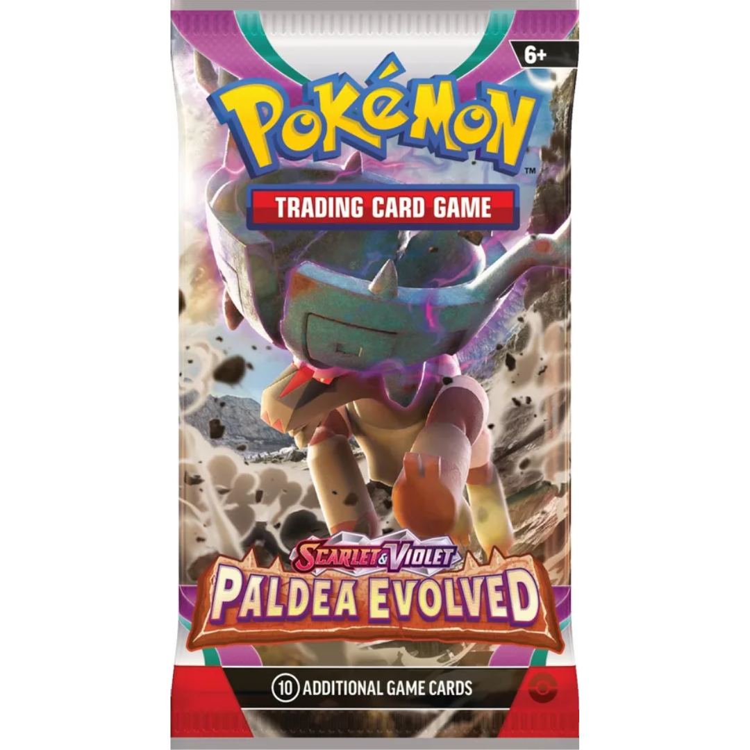 Buy Pokémon Scarlet & Violet Paldea Evolved Booster Pack Online at My TCG with competitive pricing and fast shipping