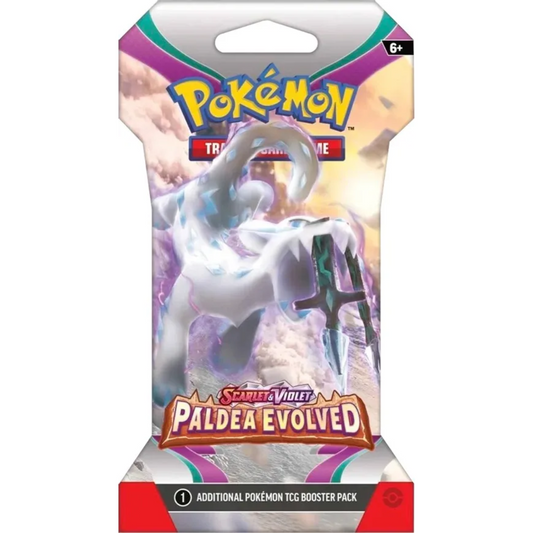 Buy Pokémon Scarlet & Violet Paldea Evolved Sleeved Booster Pack Online at My TCG with competitive pricing and fast shipping