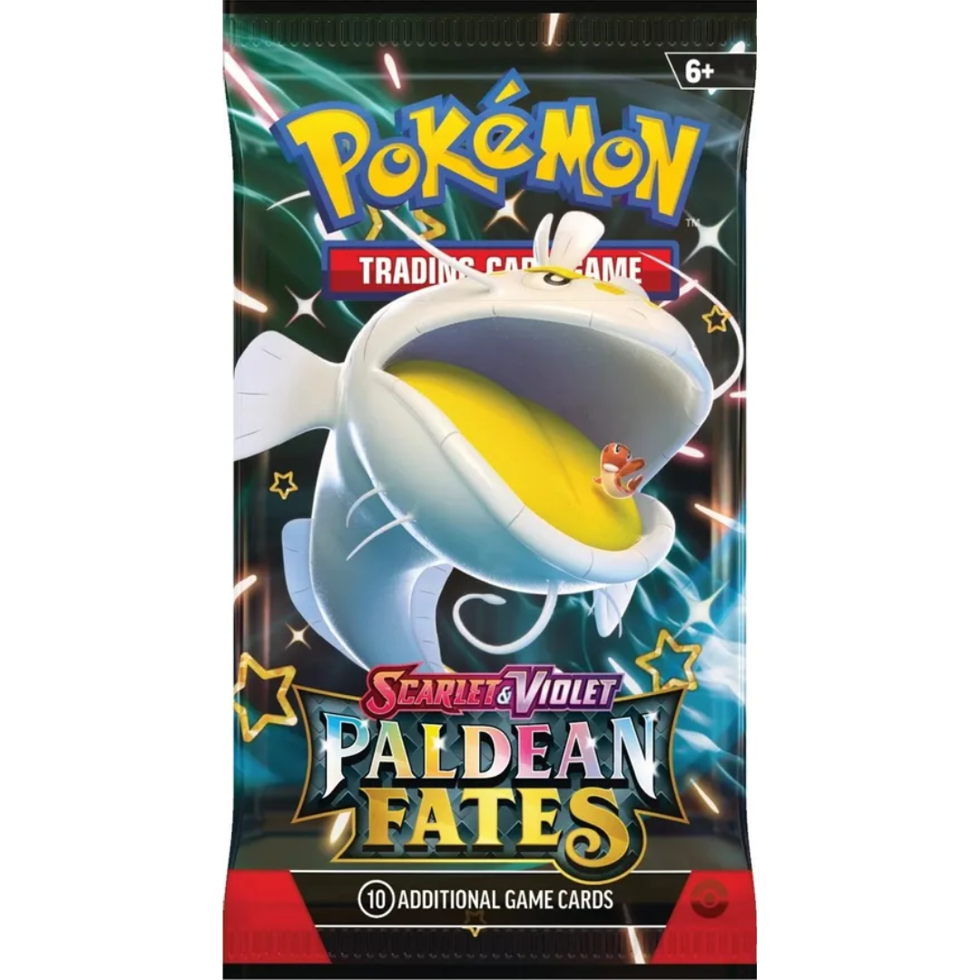 Buy Pokémon Scarlet & Violet Paldean Fates Booster Pack Online at My TCG with competitive pricing and fast shipping