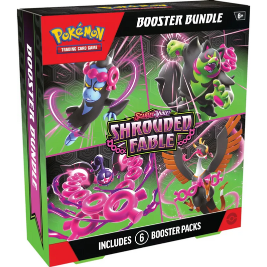 Buy Pokémon Scarlet & Violet Shrouded Fable Booster Bundle Online at My TCG with competitive pricing and fast shipping