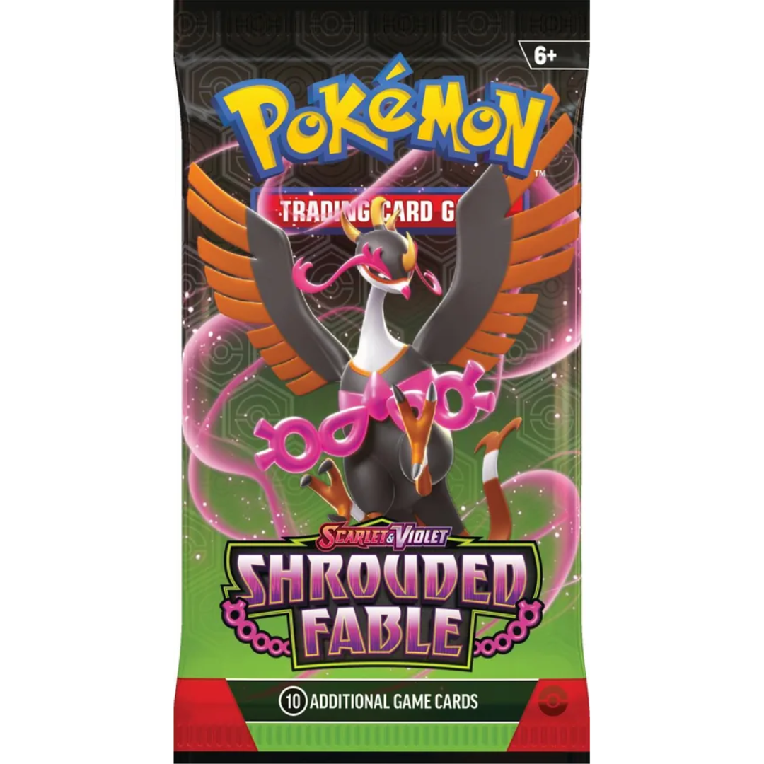 Buy Pokémon Scarlet & Violet Shrouded Fable Booster Pack Online at My TCG with competitive pricing and fast shipping