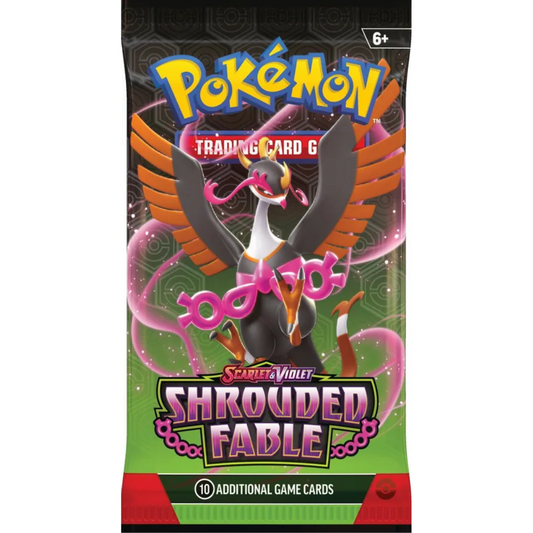 Buy Pokémon Scarlet & Violet Shrouded Fable Booster Pack Online at My TCG with competitive pricing and fast shipping