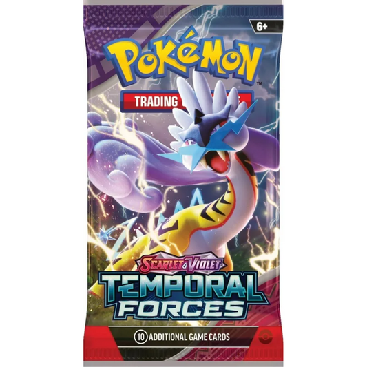 Buy Pokémon Scarlet & Violet Temporal Forces Booster Pack Online at My TCG with competitive pricing and fast shipping