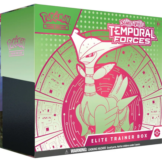 Buy Pokémon Scarlet & Violet Temporal Forces Elite Trainer Box Online at My TCG with competitive pricing and fast shipping