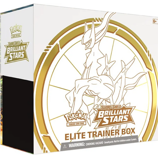 Buy Pokémon Sword & Shield Brilliant Stars Elite Trainer Box Online at My TCG with competitive pricing and fast shipping