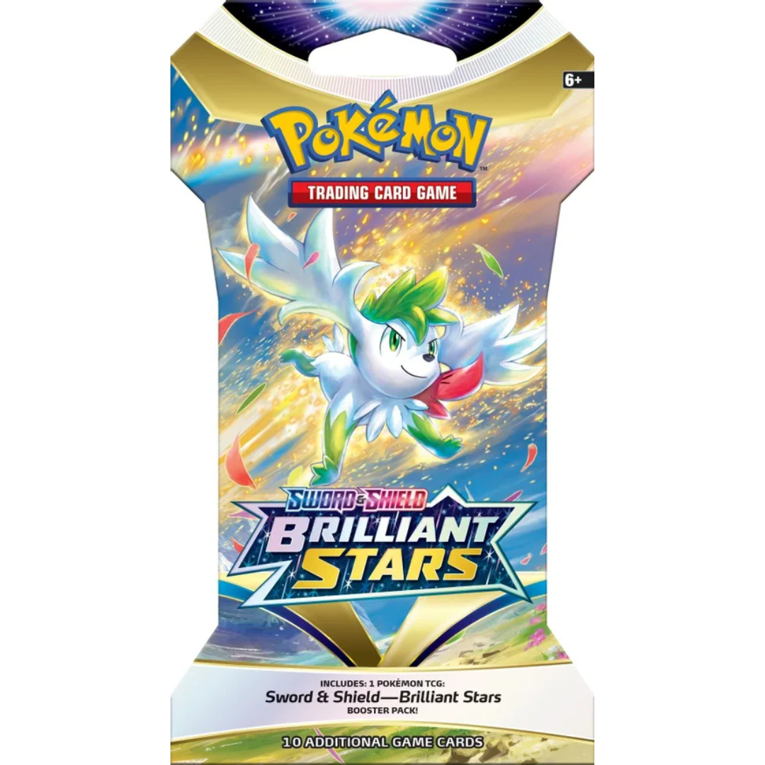 Buy Pokémon Sword & Shield Brilliant Stars Sleeved Booster Pack Online at My TCG with competitive pricing and fast shipping