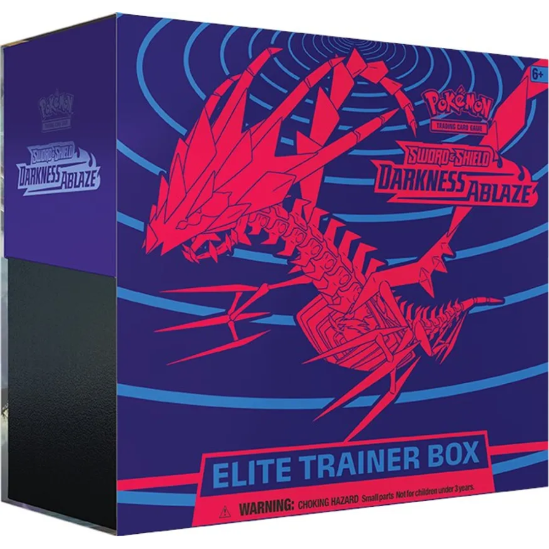 Buy Pokémon Sword & Shield Darkness Ablaze Elite Trainer Box Online at My TCG with competitive pricing and fast shipping