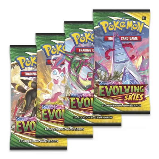 Buy Pokémon Sword & Shield Evolving Skies Booster Pack [All Arts] Online at My TCG with competitive pricing and fast shipping