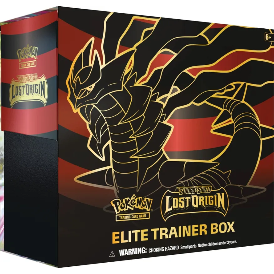 Buy Pokémon Sword & Shield Lost Origin Elite Trainer Box Online at My TCG with competitive pricing and fast shipping