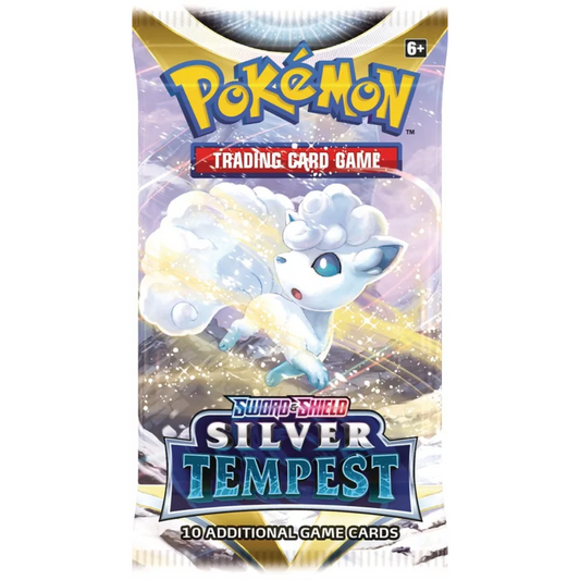 Buy Pokémon Sword & Shield Silver Tempest Booster Pack Online at My TCG with competitive pricing and fast shipping