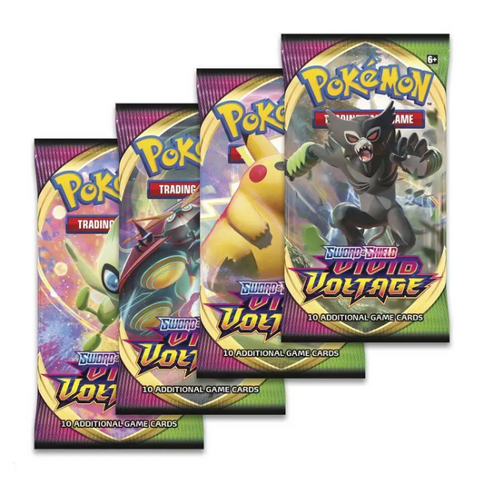 Buy Pokémon Sword & Shield Vivid Voltage Booster Pack [All Arts] Online at My TCG with competitive pricing and fast shipping