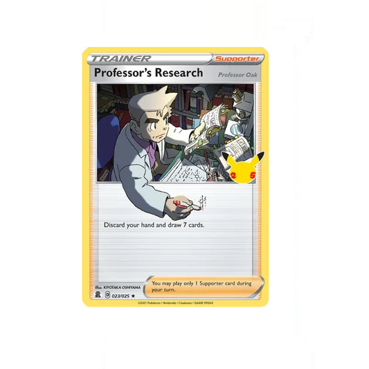 Pokémon - Celebrations Classic Collection - Professor's Research - 023/025