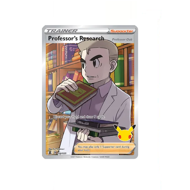 Pokémon - Celebrations Classic Collection - Professor's Research - 024/025