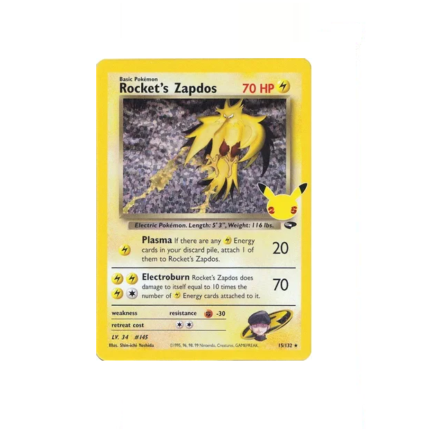 Pokémon - Celebrations Classic Collection - Rocket's Zapdos - 15/132