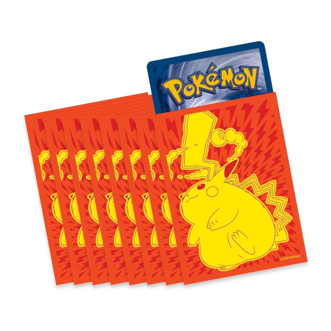 Pokemon Vivid Voltage Card Sleeves - 65 Sleeves