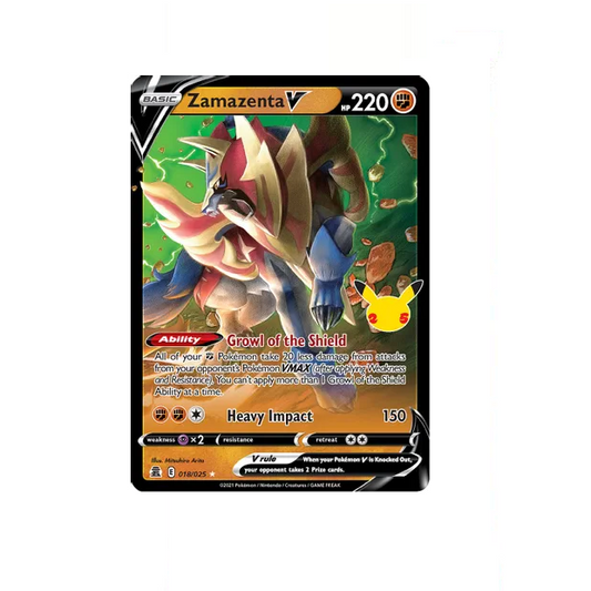 Pokémon - Celebrations Classic Collection - Zamazenta V - 018/025