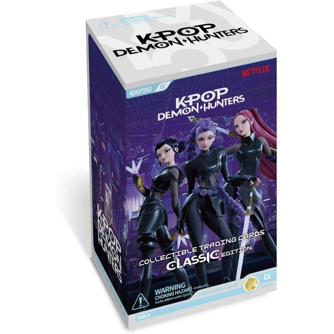 KPop Demon Hunters Classic Edition Blister 12 Packs sealed collectible trading card product