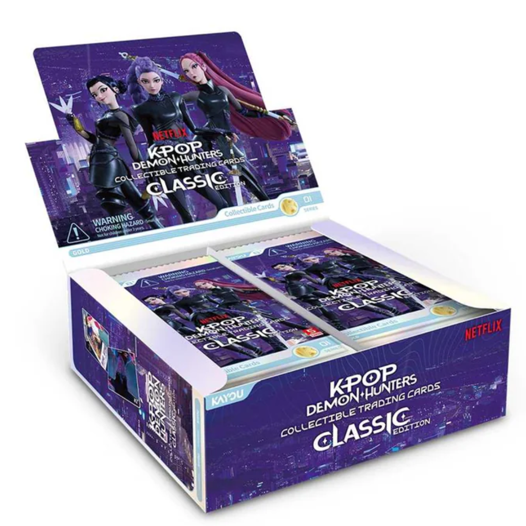 KPop Demon Hunters Classic Edition Foil Box sealed collectible trading card product