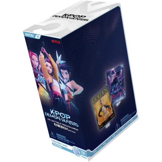 KPop Demon Hunters Energy Edition Foil Box 12 Packs sealed collectible trading card product
