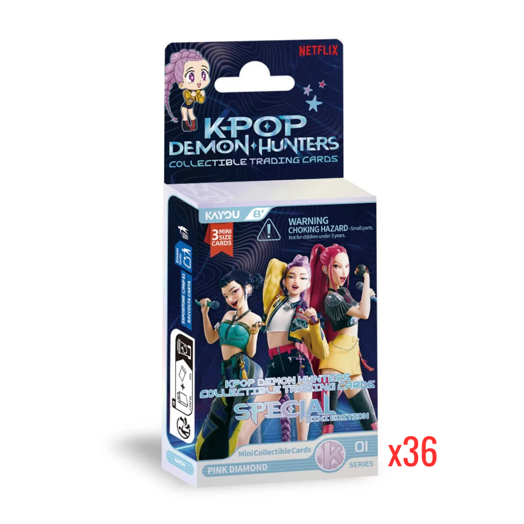 KPop Demon Hunters – Special Mini Edition Series 1 – Collectible Mini Cards (3 Cards)