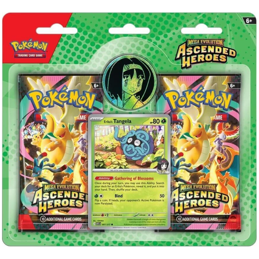 Mega Evolution Ascended Heroes Collection Erika Pokémon TCG sealed product
