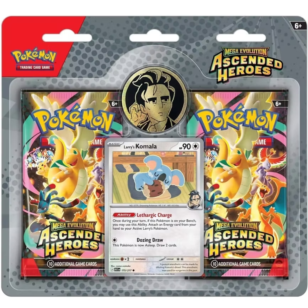Mega Evolution Ascended Heroes Collection Larry Pokémon TCG sealed product